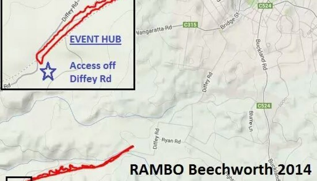 Beechworth RAMBO – flame trees